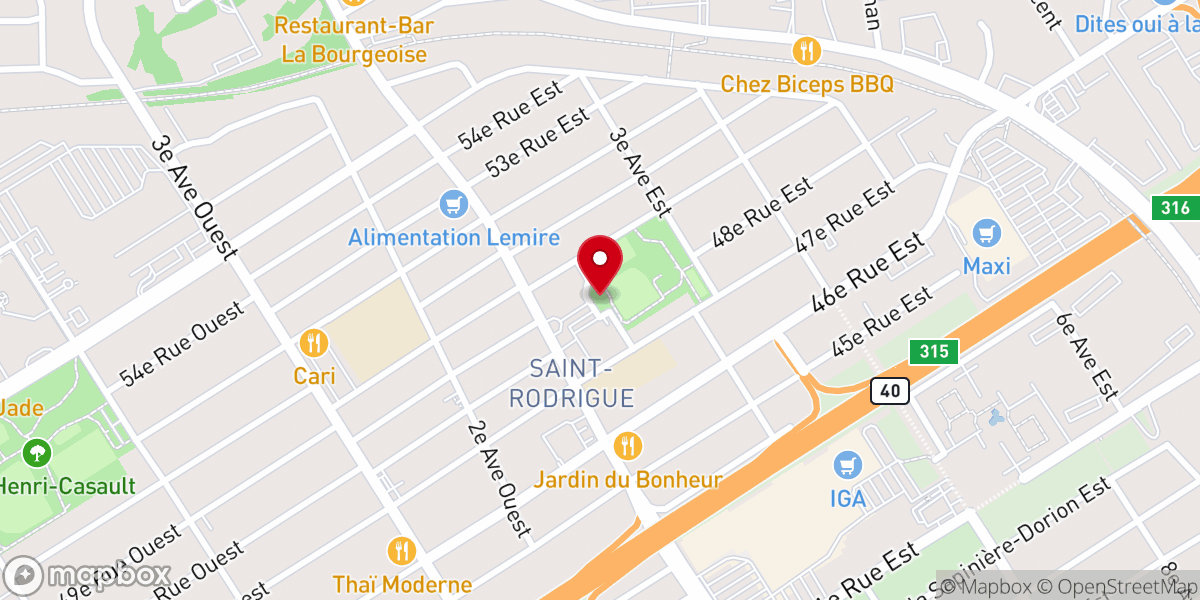 Map showing location of Igreja Comunidade Nova