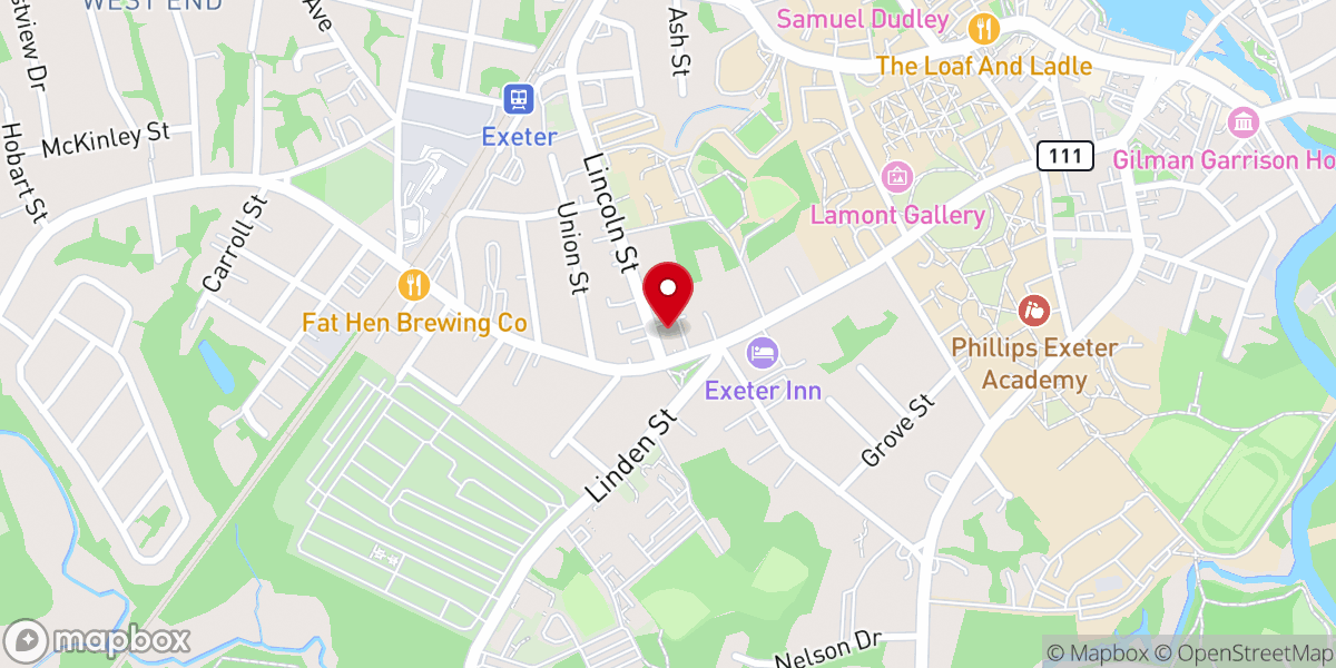 Map showing location of St Michael Church