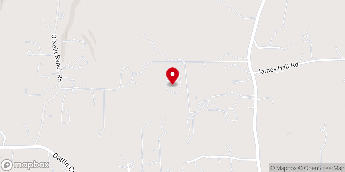 Map showing location of Memory Lane Ranch & Lodge