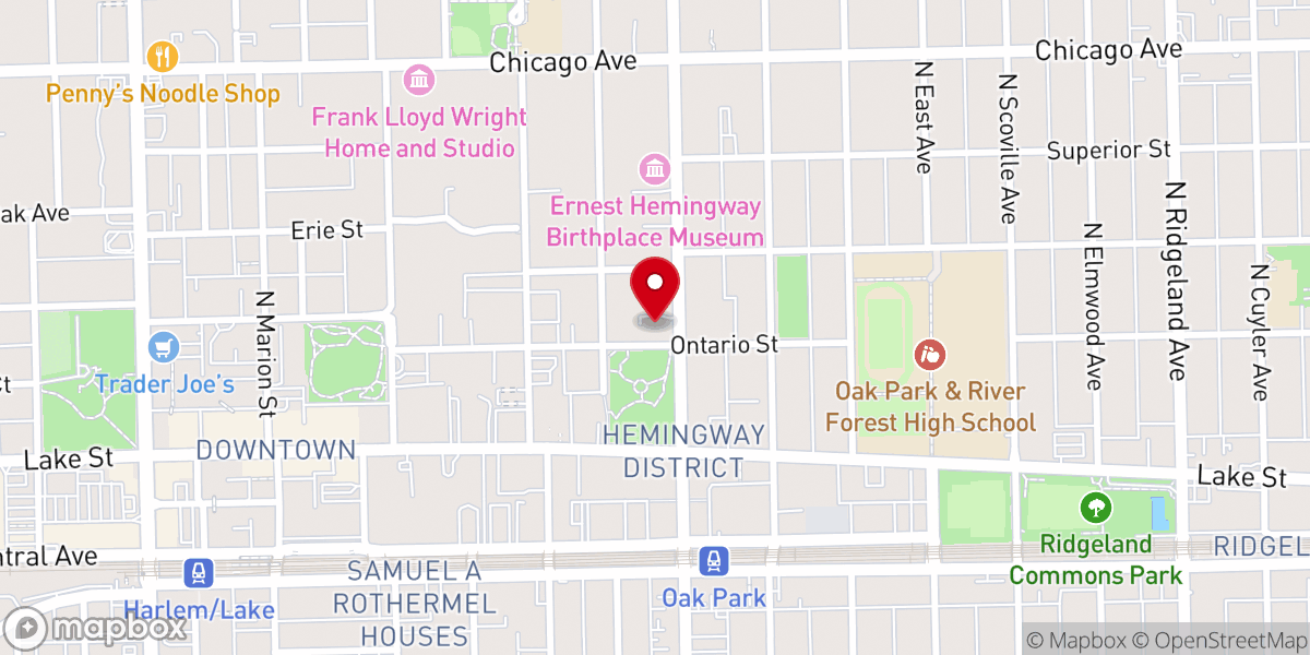 Map showing location of Father's House Christian Church