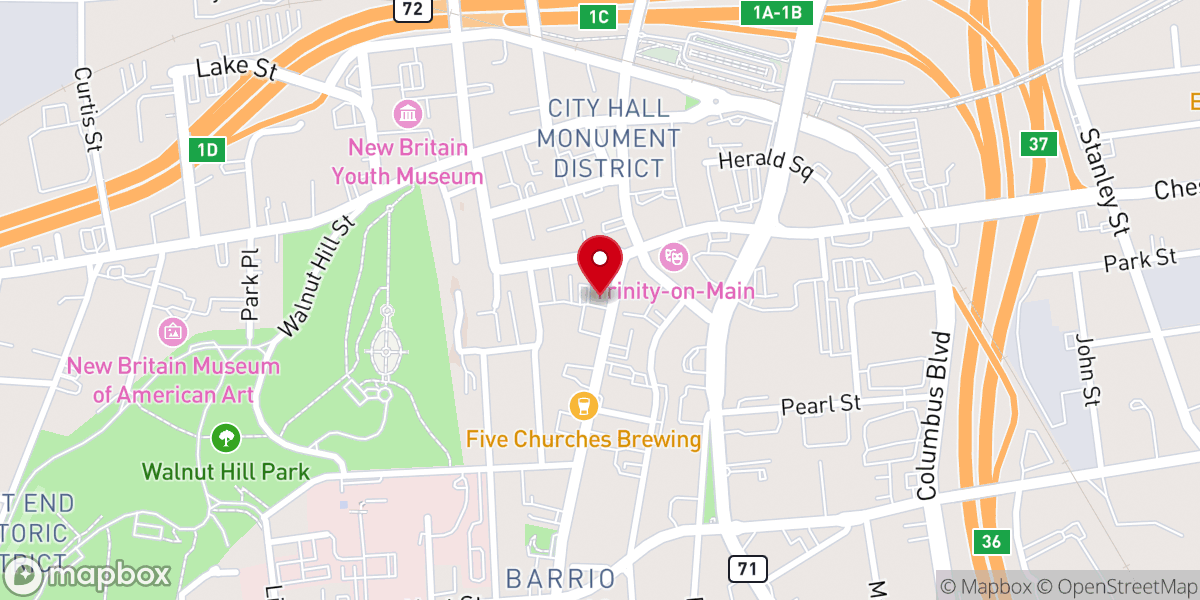 Map showing location of Ministerio Misionero Escogidos para Salvacion
