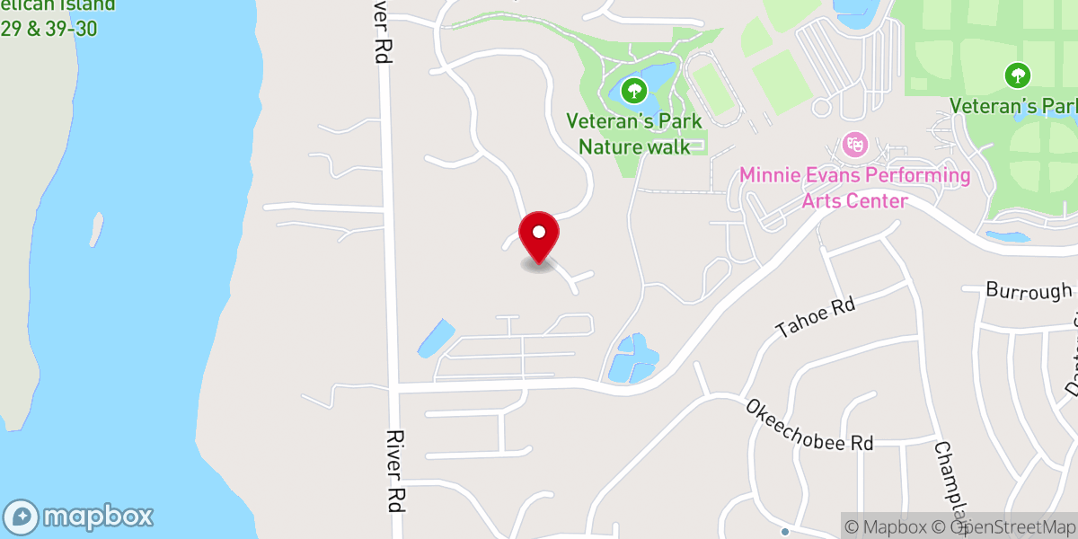 Map showing location of Immaculate Conception Rectory