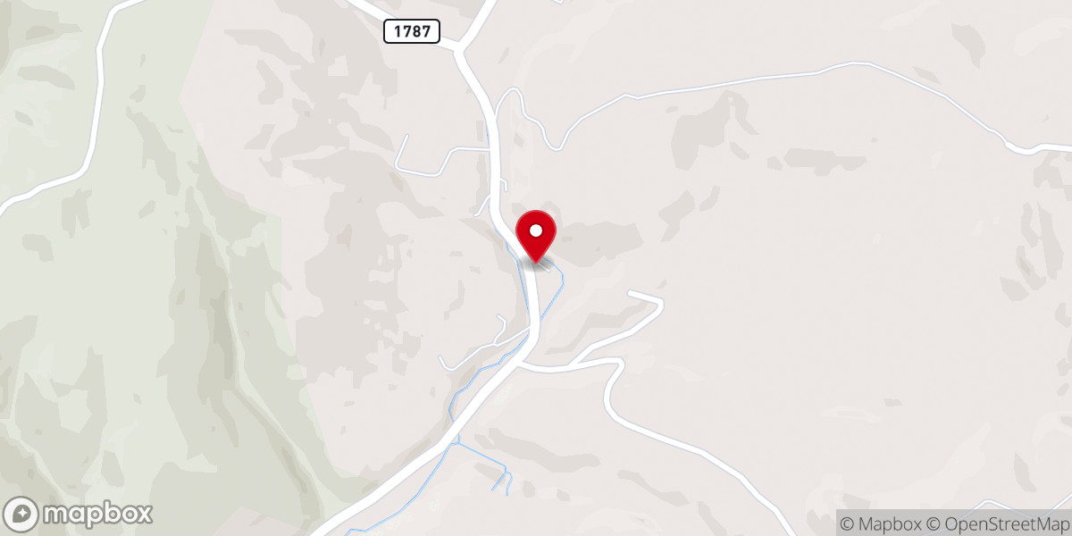 Map showing location of Climax Church