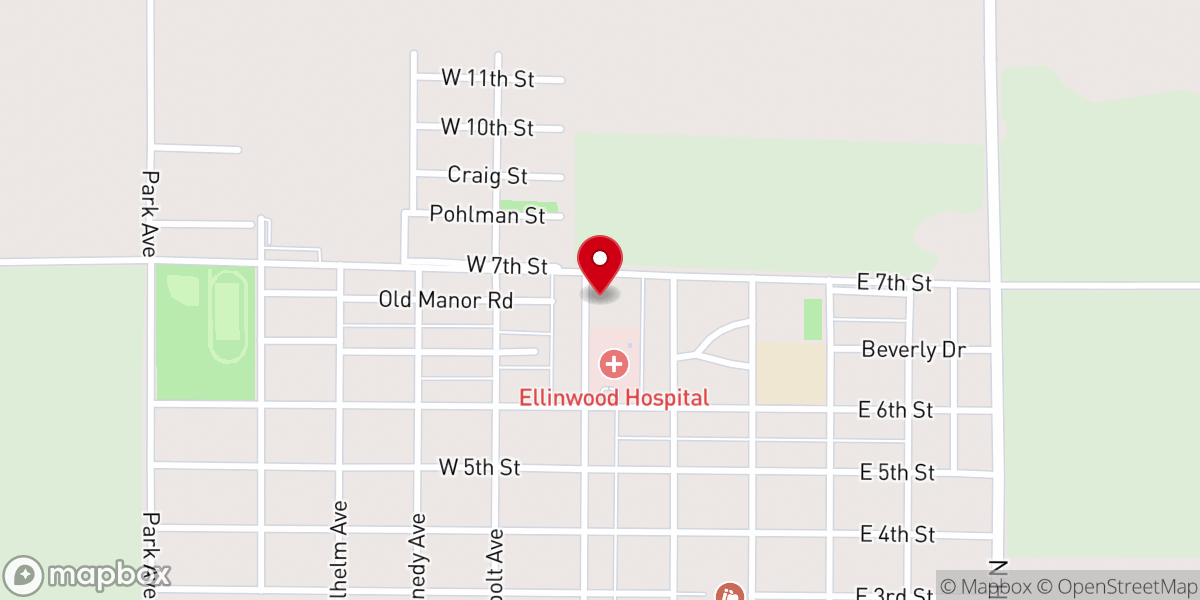 Map showing location of St John's Child Development