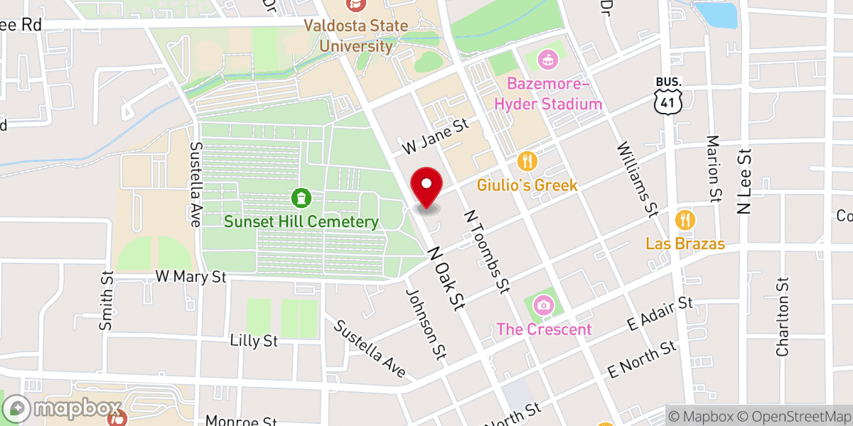 Map showing location of Chris Musgrove Ministries Inc