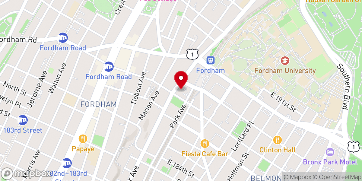 Map showing location of Life Of God Ministries - Ebenezer NY