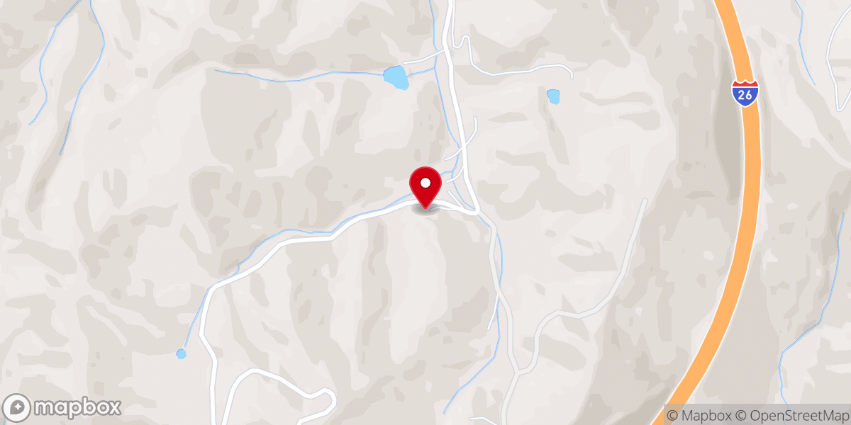 Map showing location of W4WNC Corporation