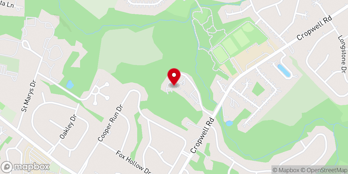 Map showing location of Immaculate Conception Novitiate