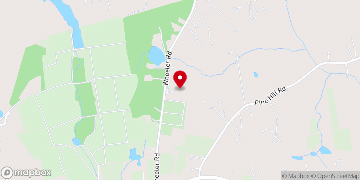 Map showing location of Faith Baptist Church of Hollis