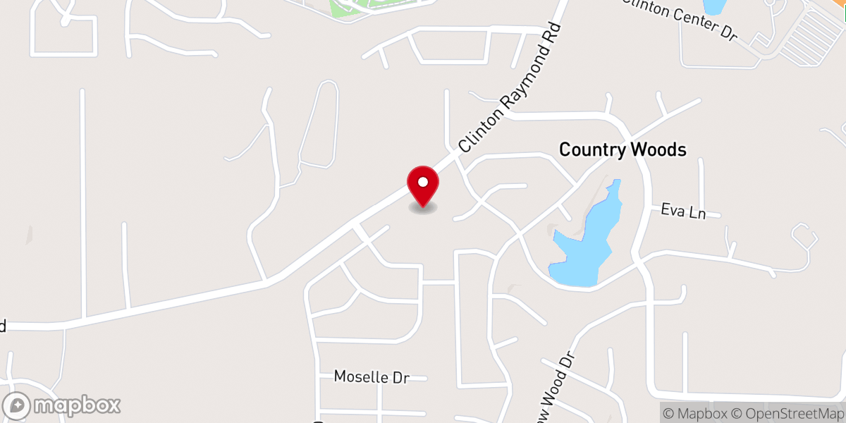 Map showing location of Episcopal Church of The Creator