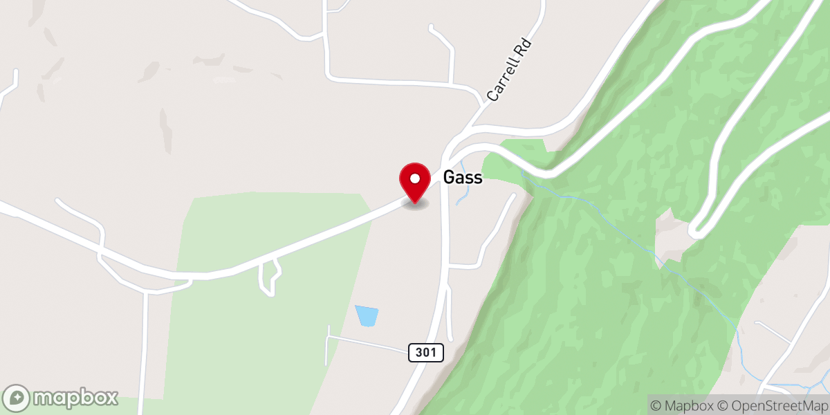 Map showing location of Sand Mountain United Methodist