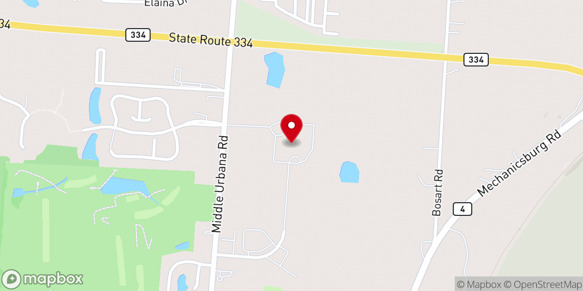 Map showing location of Redeeming Love Christian Church