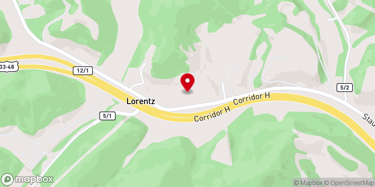 Map showing location of New Community Church