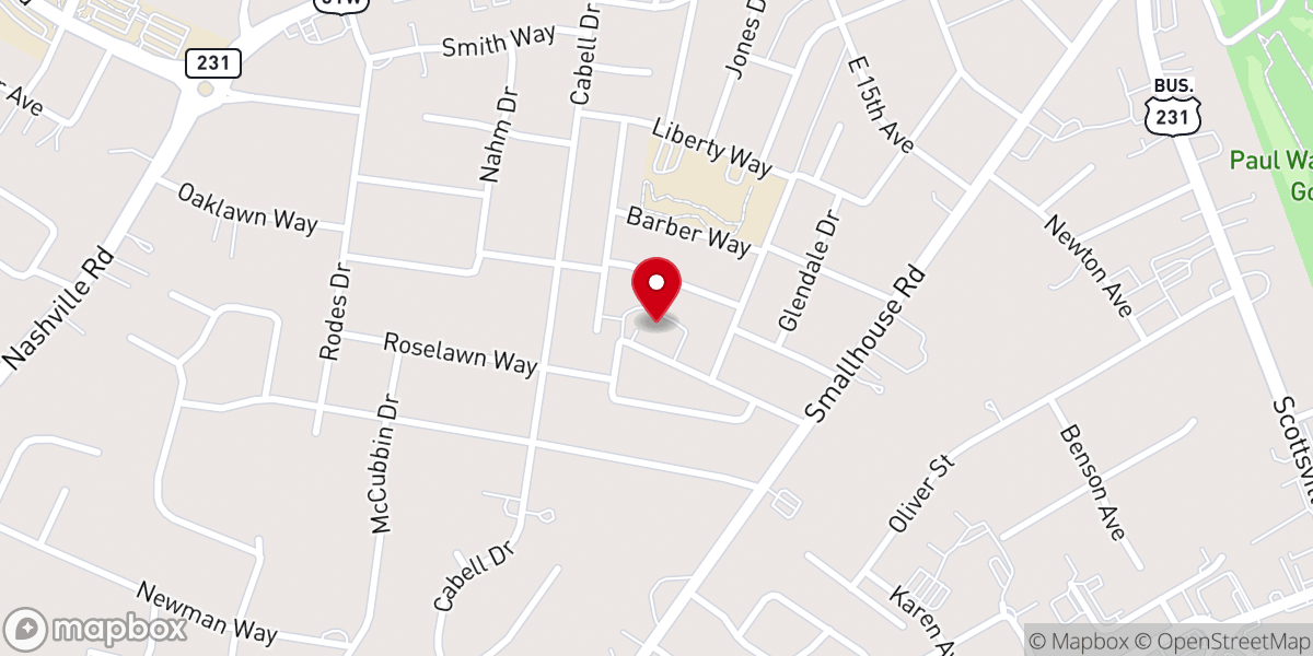Map showing location of Centerpointe Church