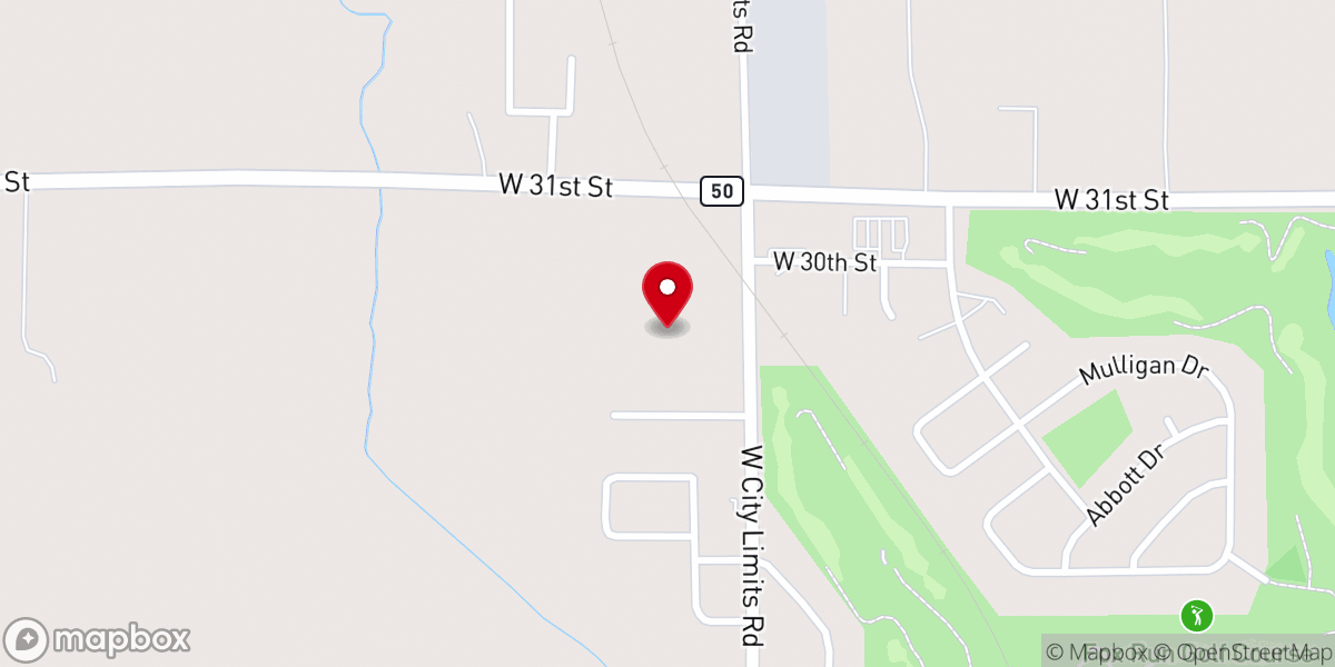 Map showing location of Sacred Heart Elementary School