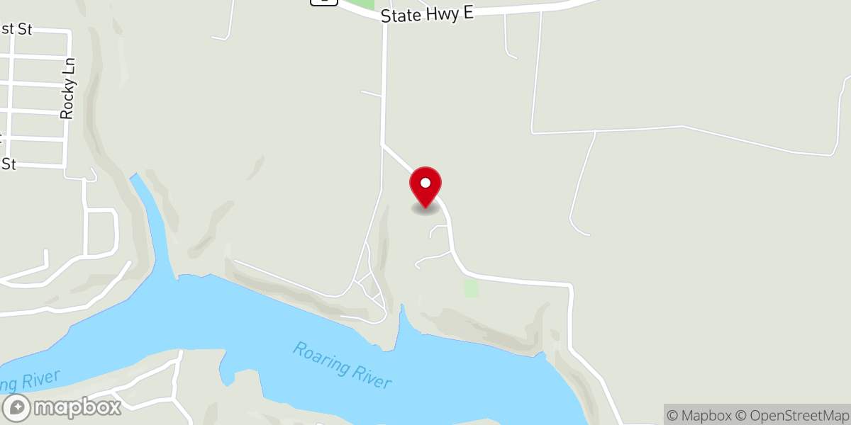 Map showing location of The Ark On Table Rock Lake