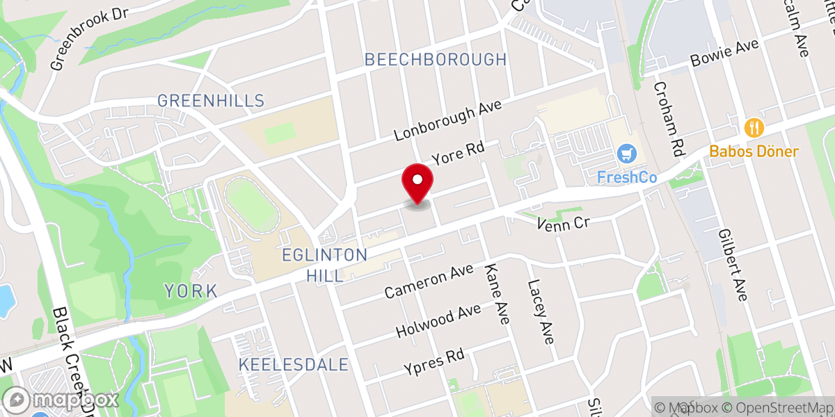 Map showing location of Immaculate Conception Parish
