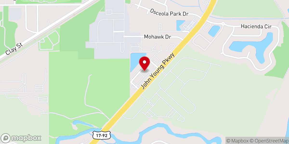 Map showing location of Summit Bible Church