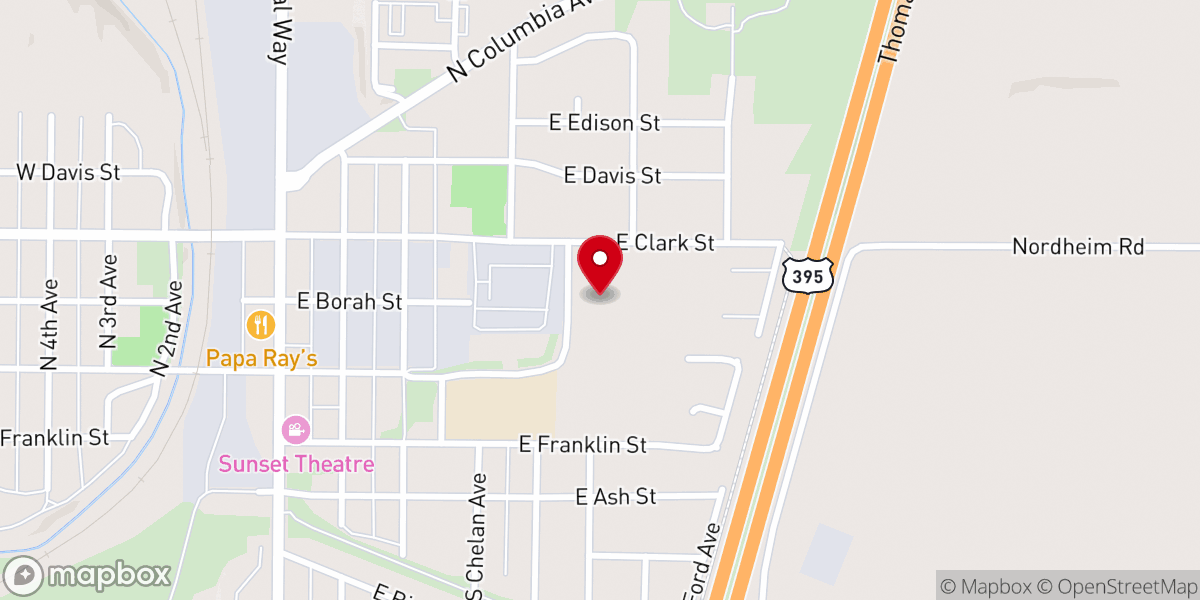 Map showing location of Iglesia Apostólica de la Fe en Cristo Jesús (Apostolic Christian Center)