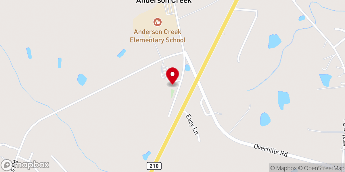 Map showing location of Layton Chapel Baptist Church