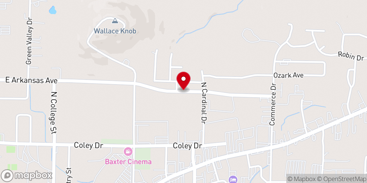 Map showing location of Reach Center