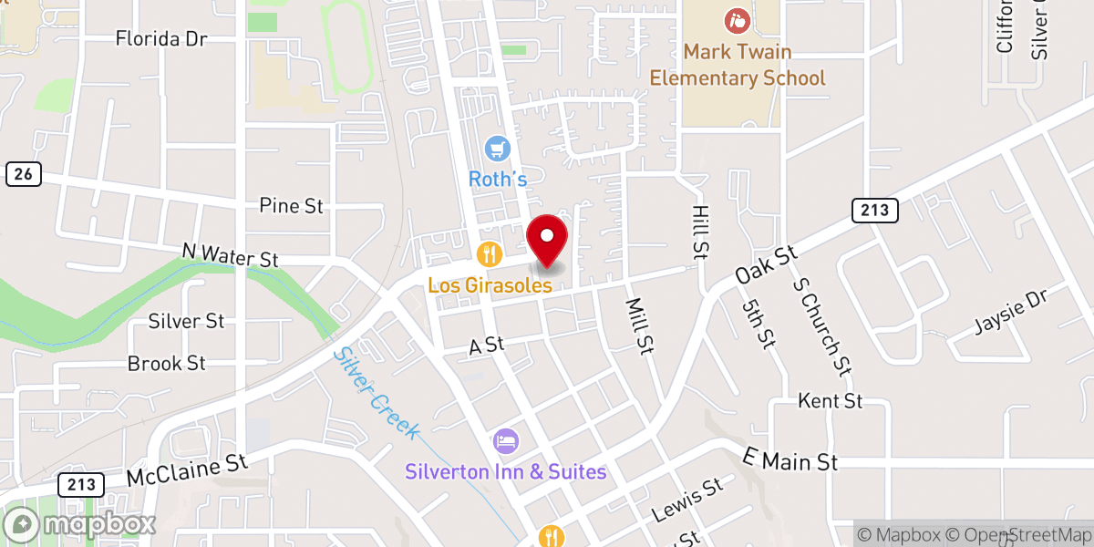 Map showing location of The Gathering Place