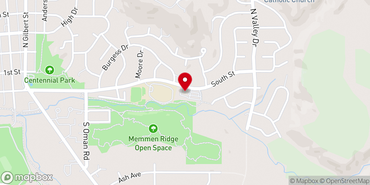 Map showing location of Little Blessings Parent Day