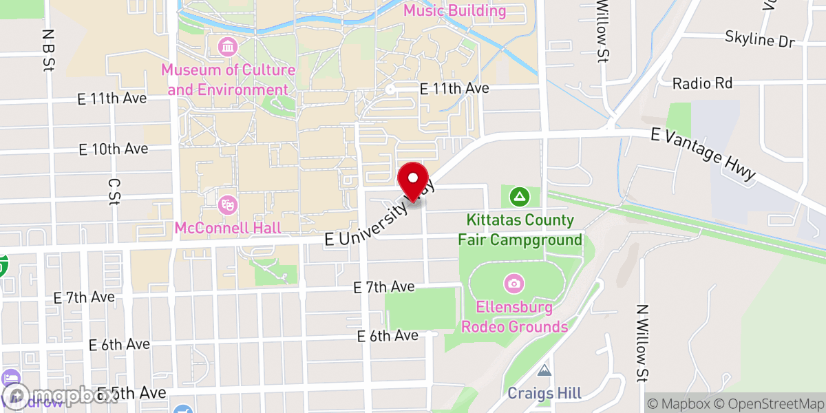 Map showing location of Campus U-Tote-Em