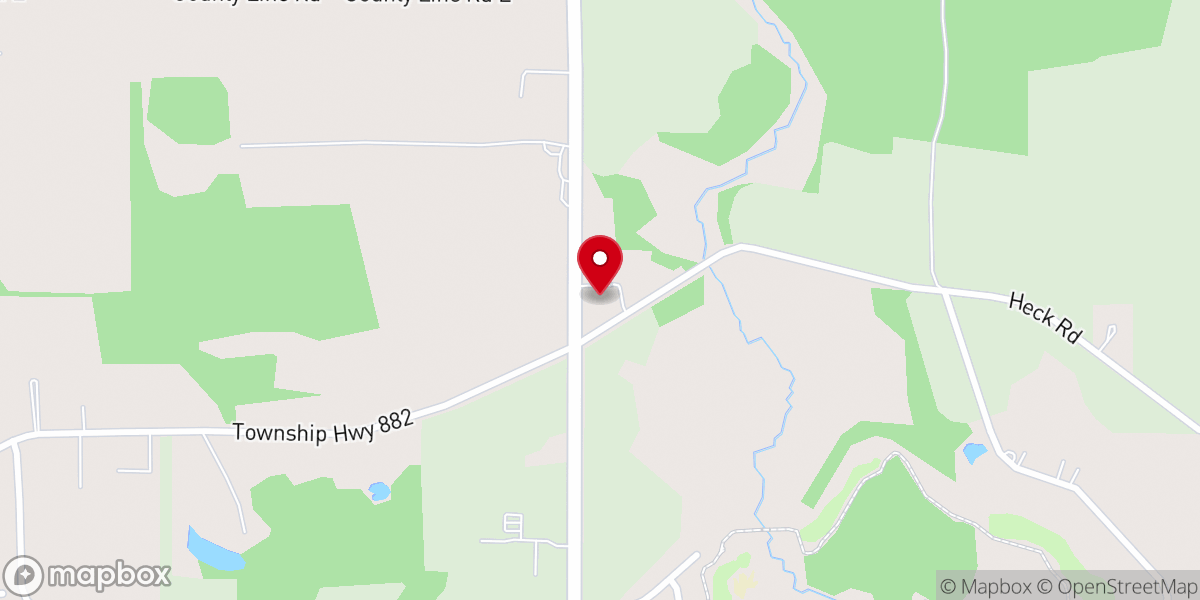 Map showing location of Connecting Life Church