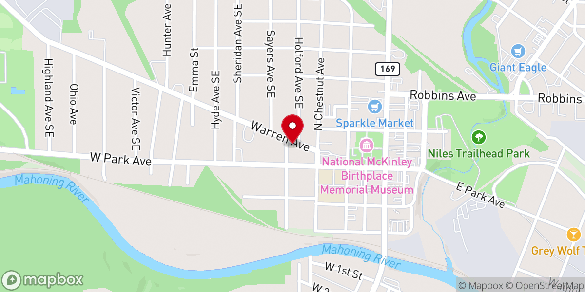 Map showing location of Holiness Gospel Mission