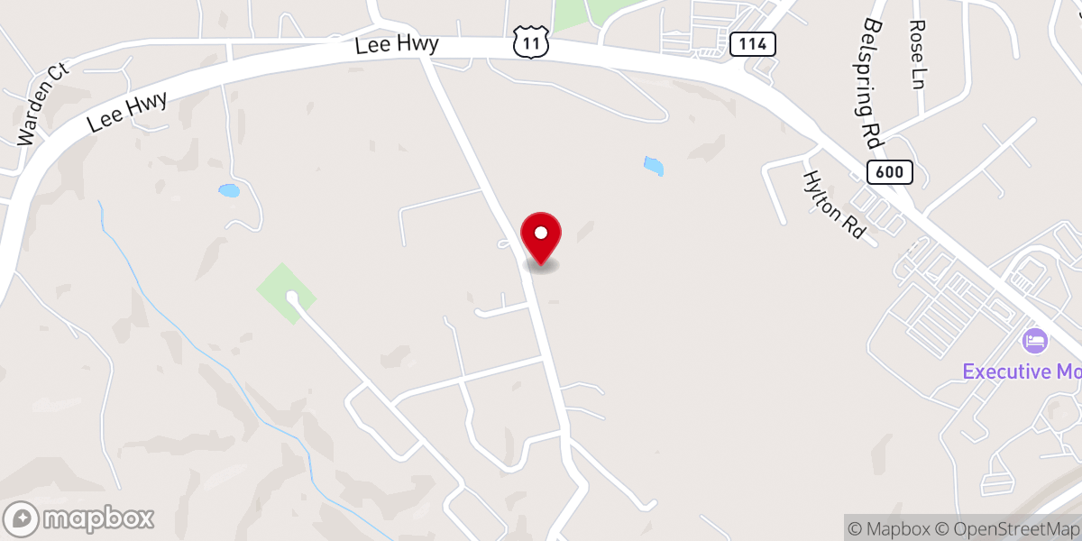Map showing location of Morgans Chapel United Methodist Church