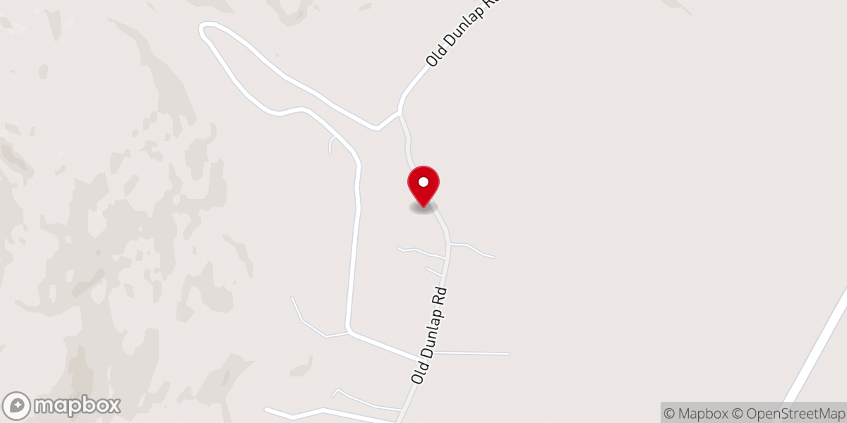 Map showing location of Morganville Church of Christ