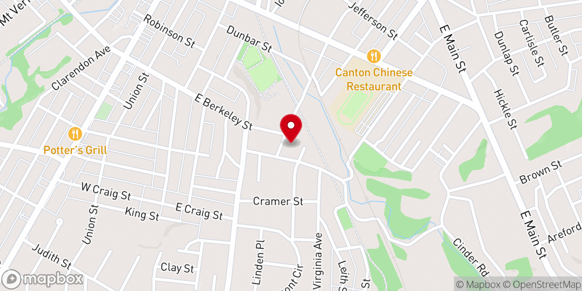 Map showing location of Redeeming Grace Fellowship Church