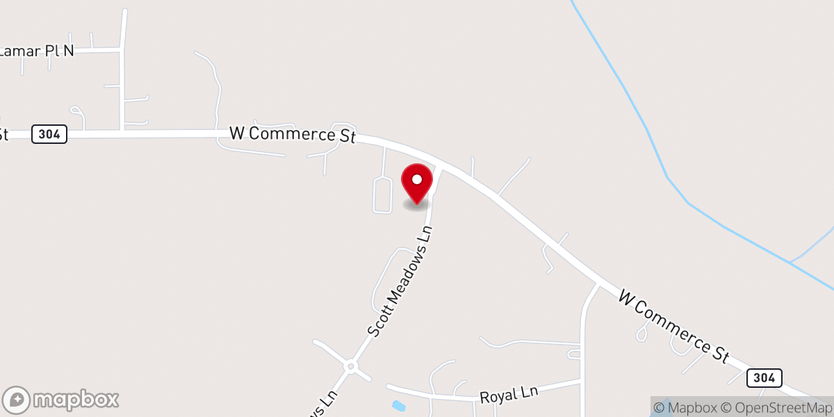 Map showing location of Legacy 415 Ministries