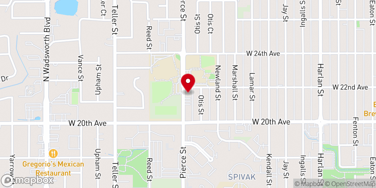 Map showing location of 3ra IAFCJ Denver