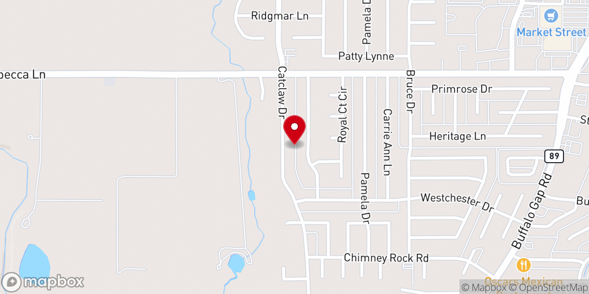 Map showing location of Wildfire Global Church
