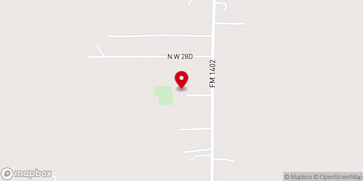 Map showing location of The Vine Church