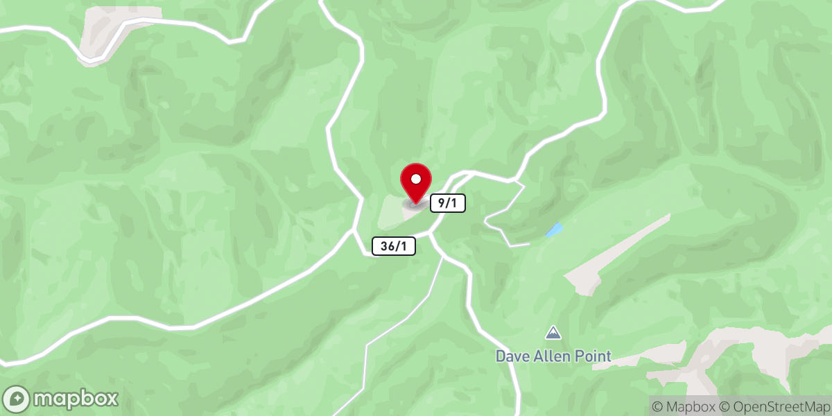 Map showing location of Mt Pleasant Baptist Church