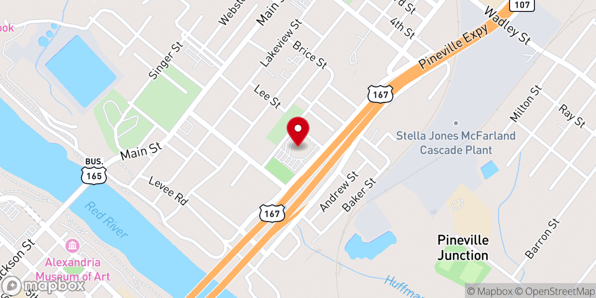Map showing location of Zion Hill Church Family