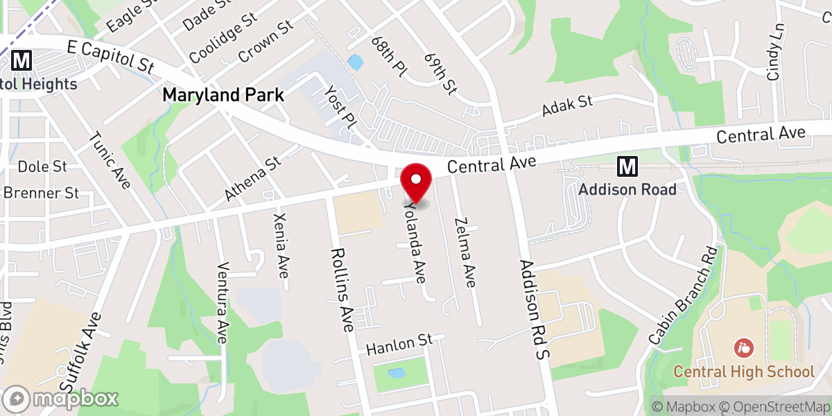 Map showing location of New Testament Deliverance Church