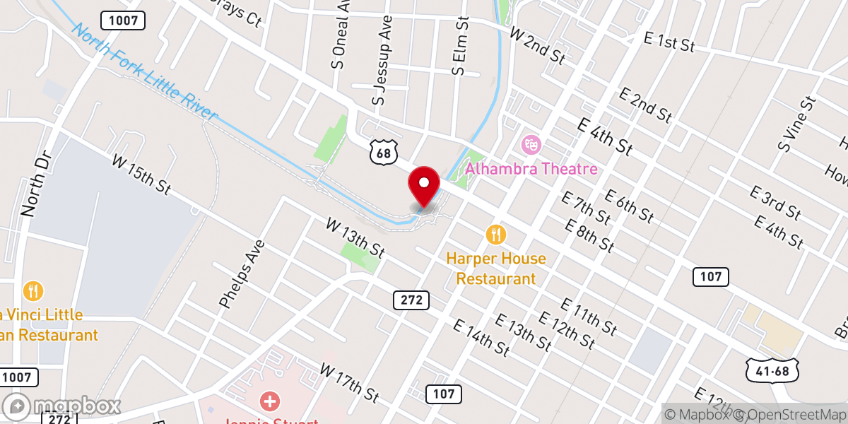 Map showing location of Refuge of Hope in Christ