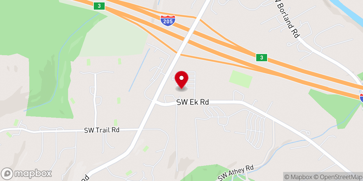 Map showing location of Resurrection Catholic Church