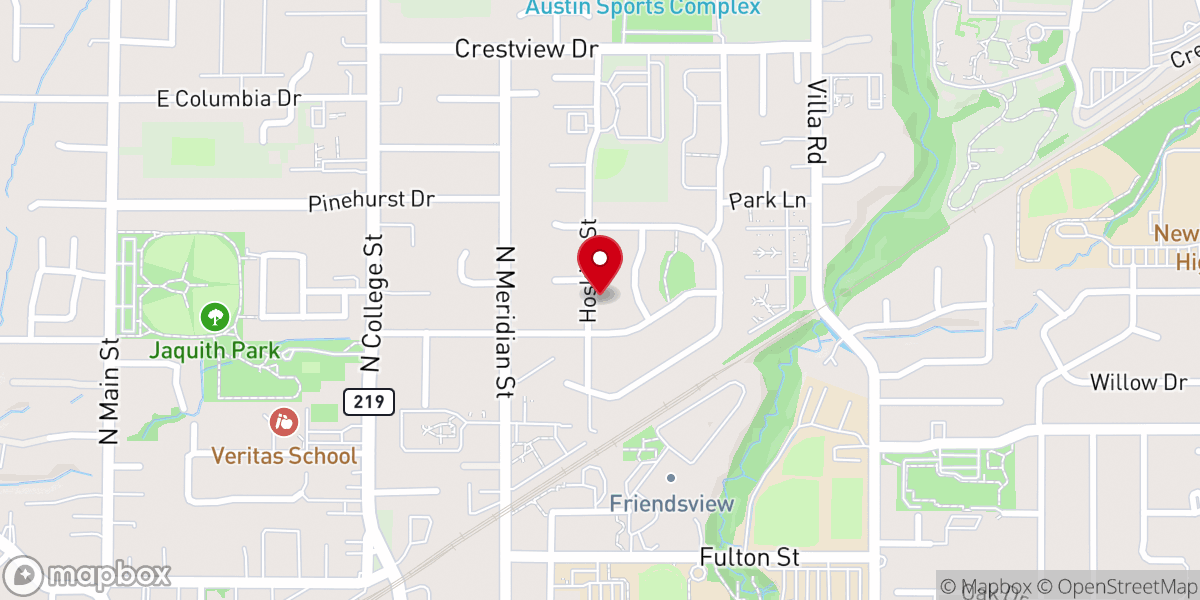 Map showing location of Homepdx Church