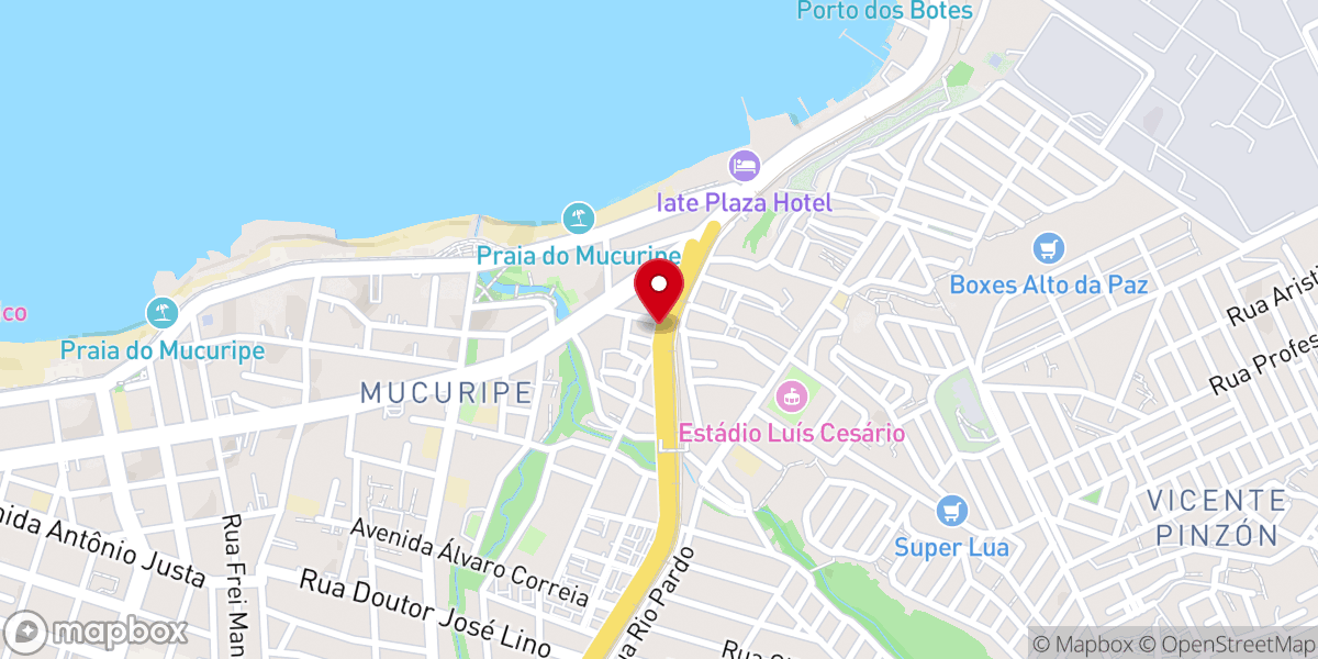 Map showing location of Assembleia De Deus Missões Sem Fronteiras