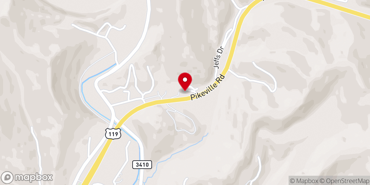 Map showing location of House of Prayer (Way of the Cross Ministries)
