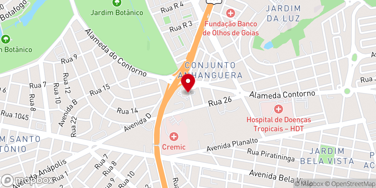 Map showing location of Family Church Brasil - Campus 153