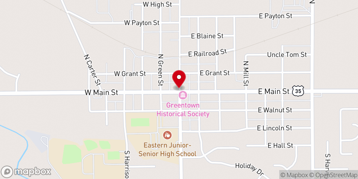 Map showing location of Thy Will Ministries