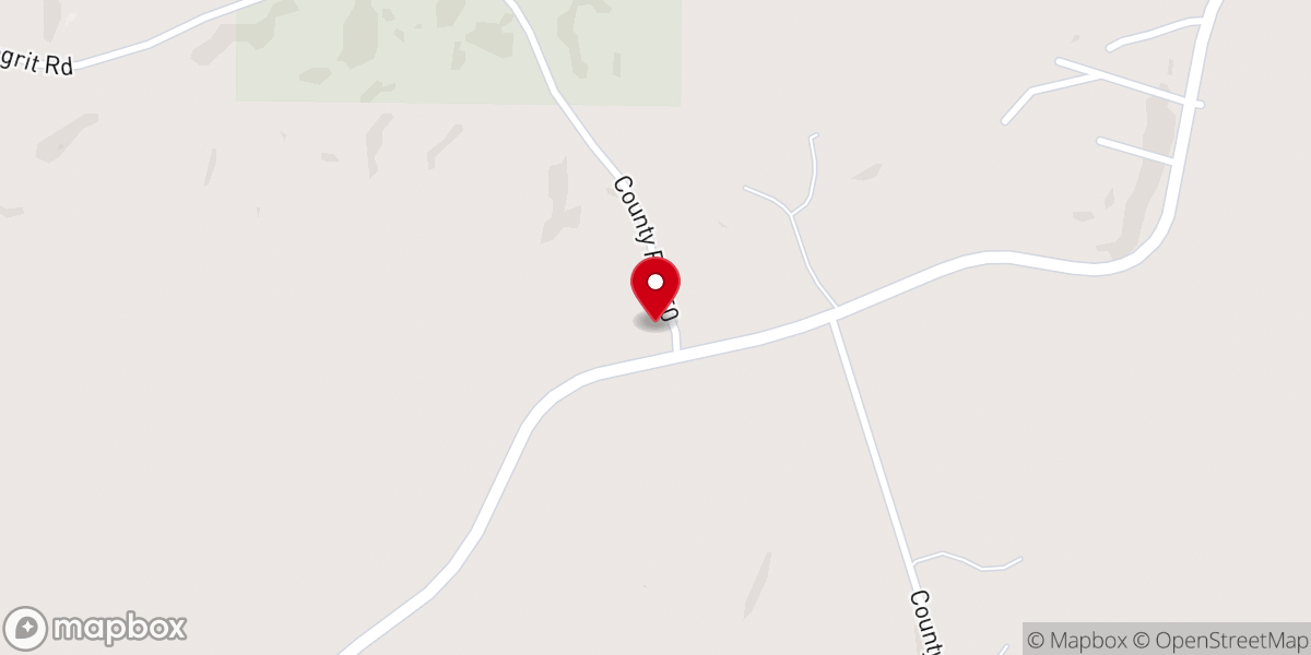Map showing location of Guin Church of Christ