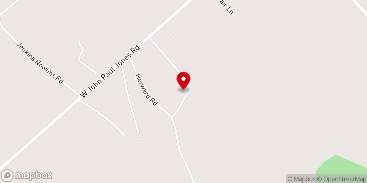 Map showing location of Golden Gate Holiness Church