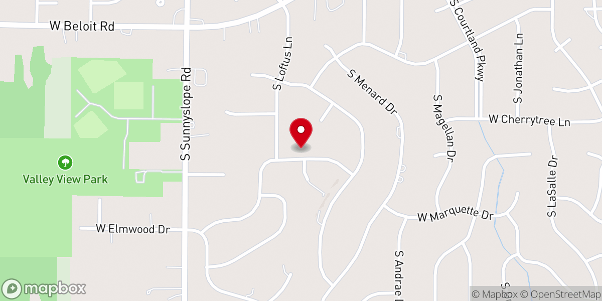 Map showing location of Messiah Lutheran Church And School (CLC)
